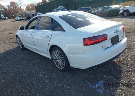 2016 Audi A6 3.0T Premium Plus from USA, damaged, VIN WAUFGAFC3GN005233